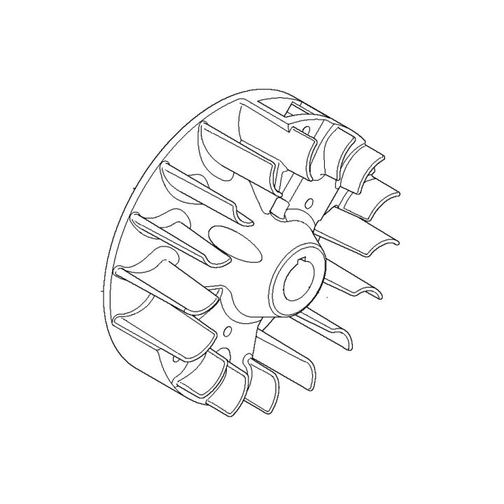 Rotor 5217693-01 in the group Spare Parts / Spare parts Brushcutters / ➤200 Series / Spare parts Husqvarna 233RJ at GPLSHOP (5217693-01)