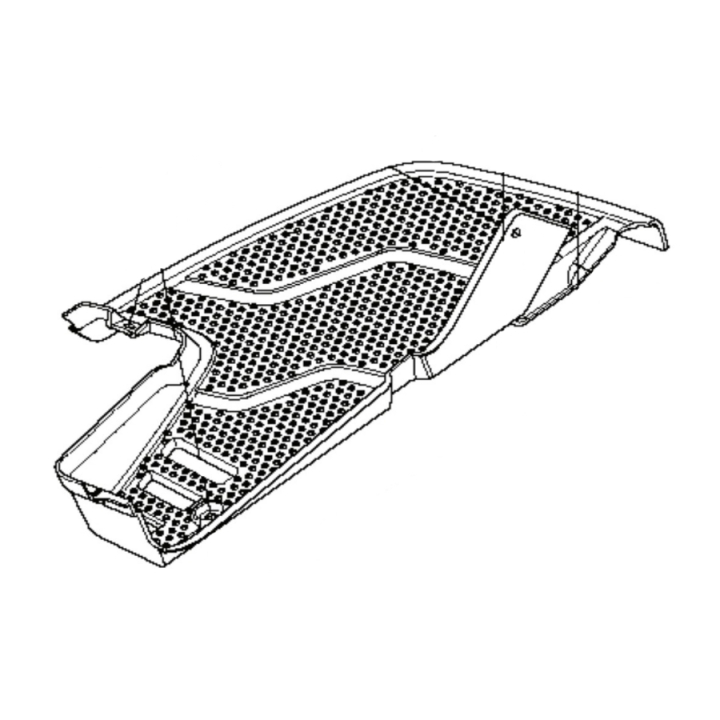 Foot plate in the group Spare Parts / Spare Parts Rider / Spare parts Husqvarna Rider 115C at GPLSHOP (5218891-01)