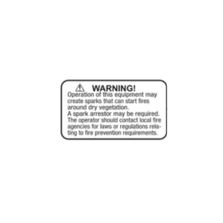 Warning Spark arrester net Us 5229286-02 in the group Spare Parts / Spare parts Chainsaws / ➤500 Series / Spare parts Husqvarna 525P5S at GPLSHOP (5229286-02)