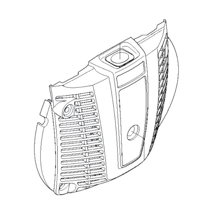 Starter housing Jonsered CC2245, FC2245 in the group Spare Parts / Spare parts Jonsered Brushcutters / Spare parts Jonsered FC2245W at GPLSHOP (5229360-01)