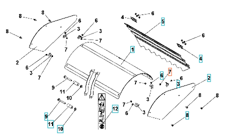 Nut 5229957-01 in the group  at GPLSHOP (5229957-01)