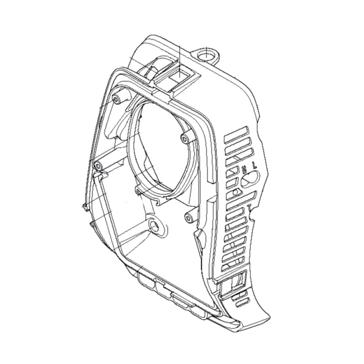 Filter holder Kpl 5230448-02 in the group Spare Parts / Spare parts Jonsered Brushcutters / Spare parts Jonsered FC2245W at GPLSHOP (5230448-02)