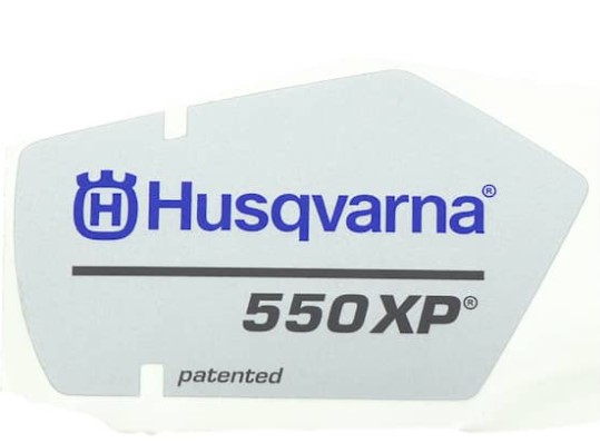 Decal 550 XP 5230832-03 in the group Spare Parts / Spare parts Chainsaws / Spare parts Husqvarna 550XP/G/Triobrake at GPLSHOP (5230832-03)