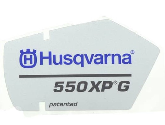 Decal 550 XPG 5230832-04 in the group Spare Parts / Spare parts Chainsaws / Spare parts Husqvarna 550XP/G/Triobrake at GPLSHOP (5230832-04)