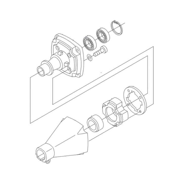 Clutch Housing Ass Y 5230958-01 in the group Spare Parts / Spare parts Jonsered Brushcutters / Spare parts Jonsered GC2053 at GPLSHOP (5230958-01)