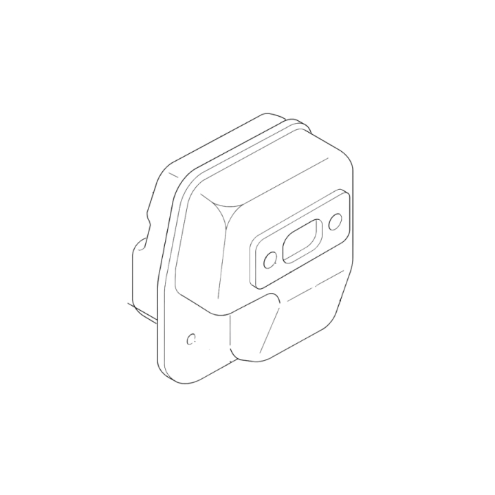 Muffler Comp, 5231002-01 in the group Spare Parts / Spare parts Jonsered Brushcutters / Spare parts Jonsered GC2053 at GPLSHOP (5231002-01)