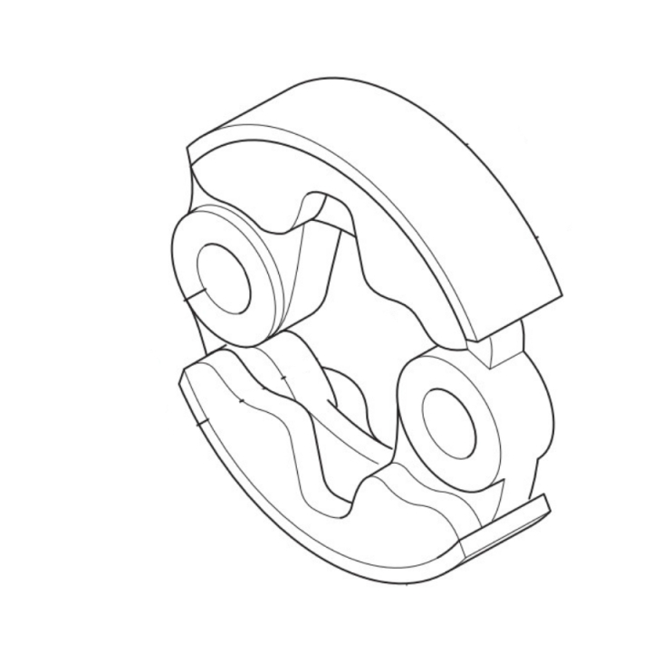 Clutch Back 5231019-01 in the group Spare Parts / Spare parts Jonsered Brushcutters / Spare parts Jonsered GC2053 at GPLSHOP (5231019-01)