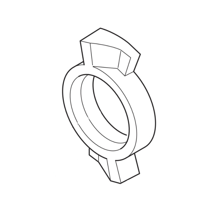 Carrier Hook 5231046-01 in the group Spare Parts / Spare parts Jonsered Brushcutters / Spare parts Jonsered GC2053 at GPLSHOP (5231046-01)