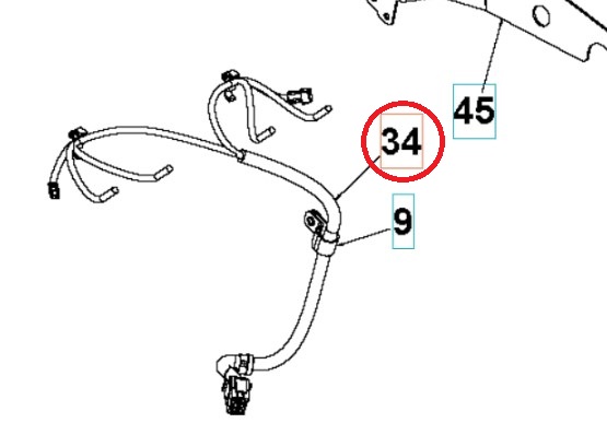 Cabling Upper - Controls Rato in the group at GPLSHOP (5293605-01)