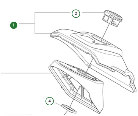 Filter Cover Assy Th,39Cc in the group  at GPLSHOP (5298251-01)
