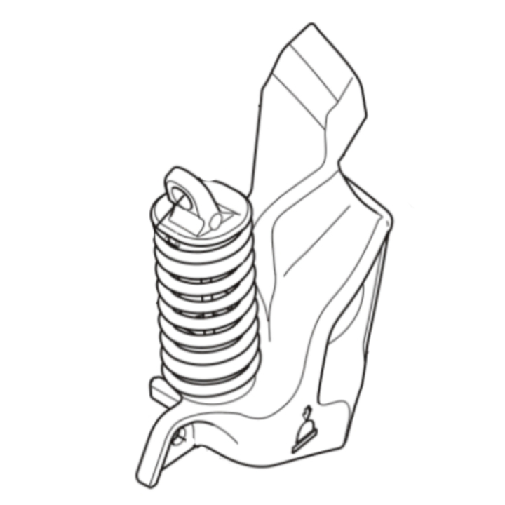 Vibration isolator rear 564XPG in the group at GPLSHOP (5298407-01)