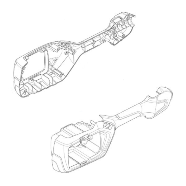 Housing L&R Assy 5299060-01 in the group Spare Parts / Spare parts Brushcutters / Spare parts Husqvarna 215iL at GPLSHOP (5299060-01)