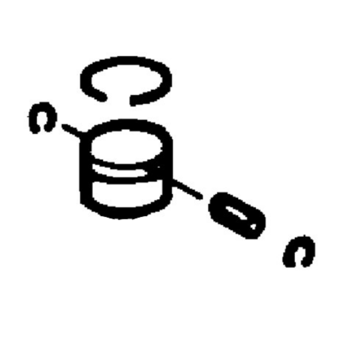 Piston 34Mm in the group Spare Parts / Spare parts Jonsered Brushcutters / Spare parts Jonsered GT26L at GPLSHOP (5300699-87)