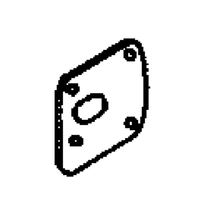 Gasket Silencer in the group Spare Parts / Spare Parts Hedge Trimmers / Spare parts Husqvarna 123HD60 at GPLSHOP (5310048-10)