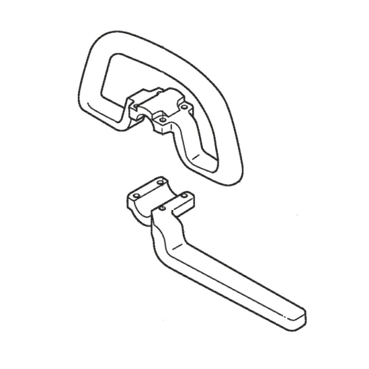 Handle 5310079-14 in the group Spare Parts / Spare parts Jonsered Brushcutters / Spare parts Jonsered GC2052 at GPLSHOP (5310079-14)