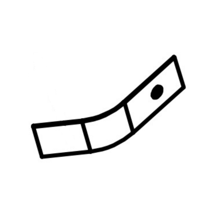 Knife 5310084-59 in the group Spare Parts / Spare parts Övriga Reservdelar / Spare parts Partner Jordfräsar / Spare parts Partner PFT44-154 at GPLSHOP (5310084-59)