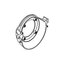 Fan housing 5310086-54 in the group Spare Parts / Spare parts Brushcutters / Spare parts Husqvarna 524R at GPLSHOP (5310086-54)