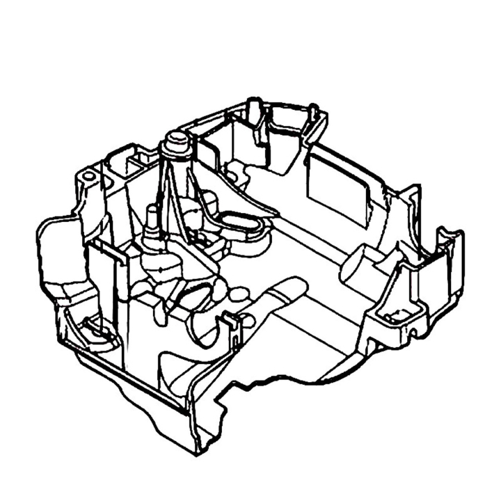 Carburetor Area Base Assy 555 5310942-01 in the group  at GPLSHOP (5310942-01)