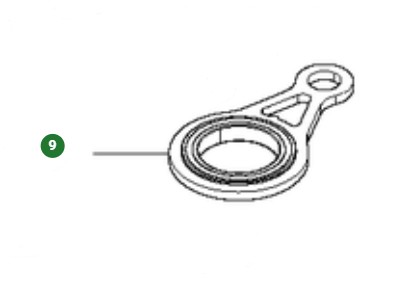 Connecting Rod Assy Hedge Trim in the group Spare Parts / Spare Parts Hedge Trimmers / Spare parts Husqvarna 520iHT4 at GPLSHOP (5311277-01)