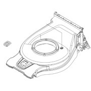 Chassis 5311467-44 in the group Spare Parts / Spare parts Husqvarna Walk-Behind Lawn Mower / Spare parts Husqvarna LC137i at GPLSHOP (5311467-44)