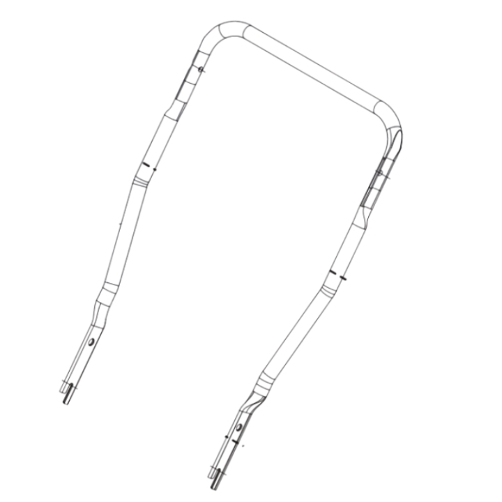 Handle Tube 5311467-59 in the group Spare Parts / Spare parts Husqvarna Walk-Behind Lawn Mower / Spare parts Husqvarna LC137i at GPLSHOP (5311467-59)
