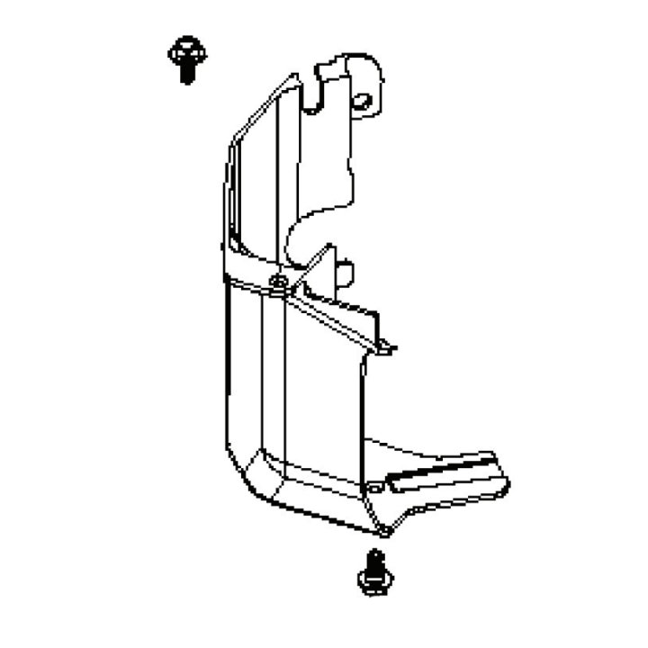 Deflector in the group Spare Parts / Spare Parts Rider / Spare parts Husqvarna Rider 214TC at GPLSHOP (5311469-99)