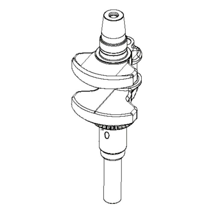 Crankshaft in the group Spare Parts / Spare Parts Rider / Spare parts Husqvarna Rider 214TC at GPLSHOP (5311471-05)