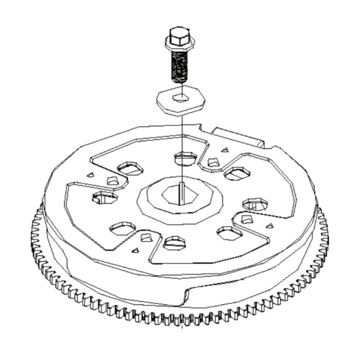 Flywheel in the group Spare Parts / Spare Parts Rider at GPLSHOP (5311471-33)