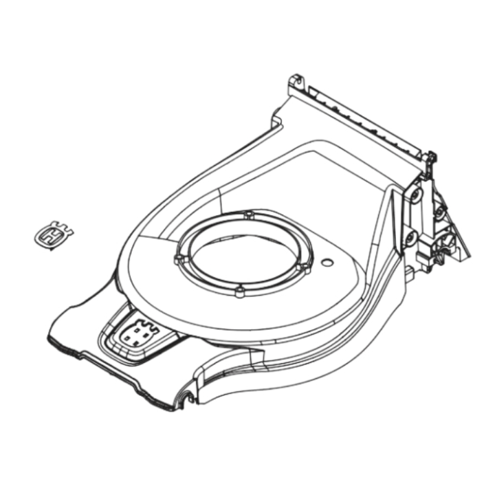 Chassis 5311471-83 in the group Spare Parts / Spare parts Husqvarna Walk-Behind Lawn Mower / Spare parts Husqvarna LC 146S at GPLSHOP (5311471-83)