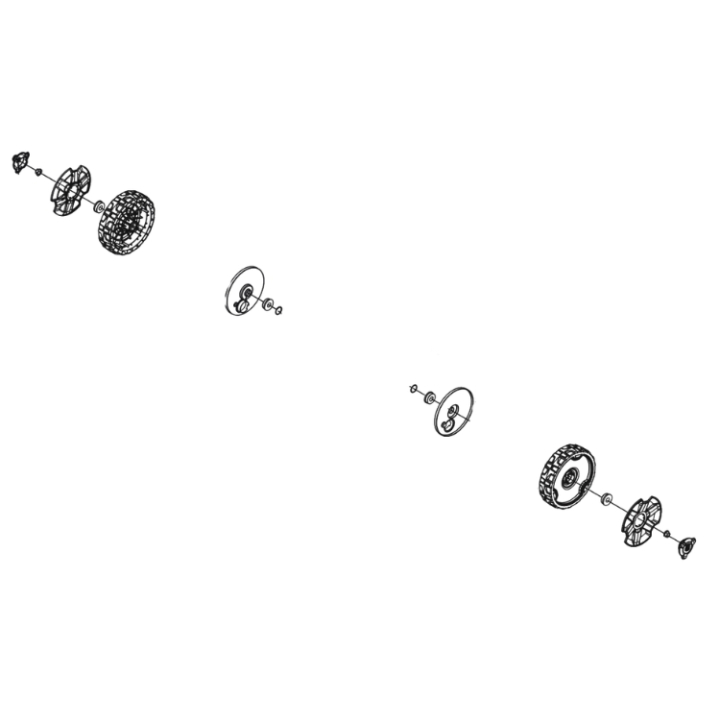 Wheel 5311472-10 in the group Spare Parts / Spare parts Husqvarna Walk-Behind Lawn Mower / Spare parts Husqvarna LC 146S at GPLSHOP (5311472-10)