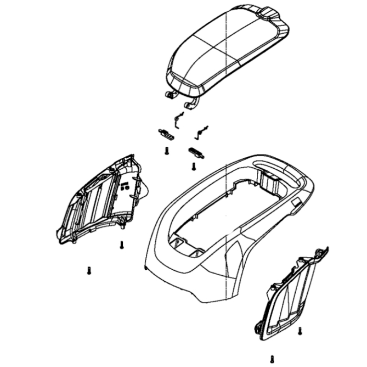 Cover Kit 5311472-20 in the group Spare Parts / Spare parts Husqvarna Walk-Behind Lawn Mower / Spare parts Husqvarna LC247i at GPLSHOP (5311472-20)