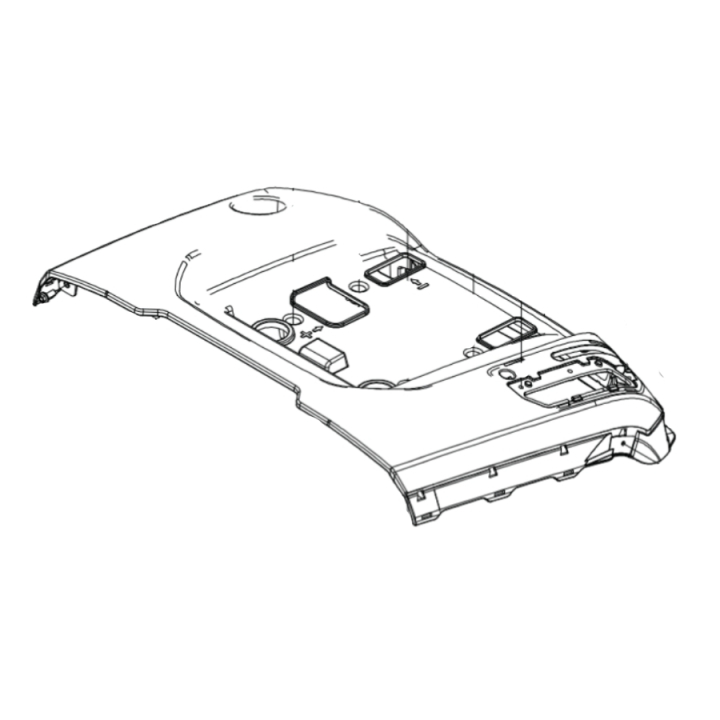 Rear Fender in the group Spare Parts / Spare Parts Garden Tractors / Spare parts Husqvarna TC 114 at GPLSHOP (5311476-23)