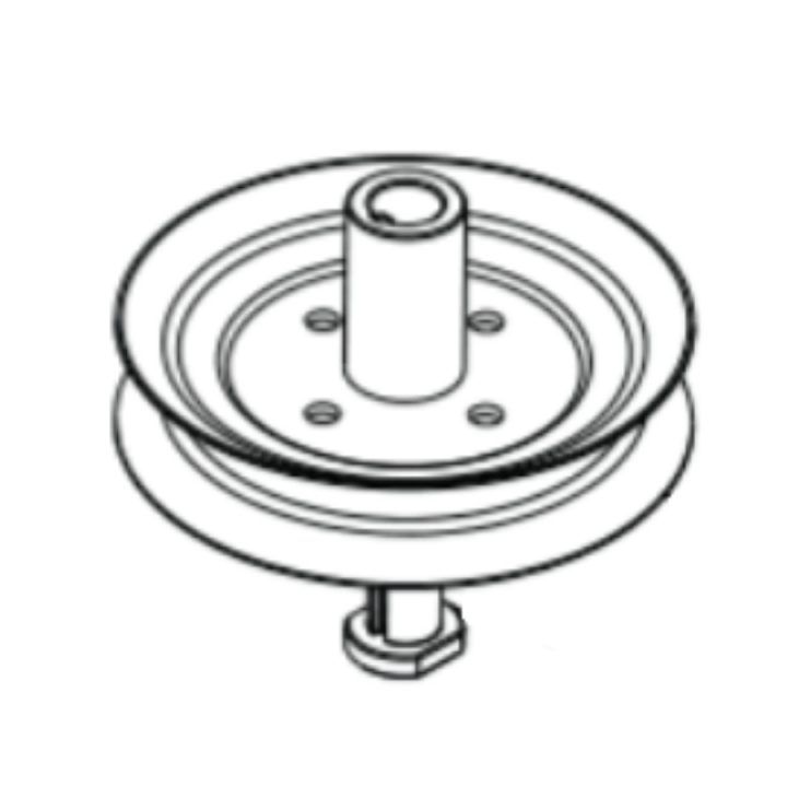 Belt tensioner pulley Husqvarna TS112, TC112 in the group  at GPLSHOP (5311479-10)