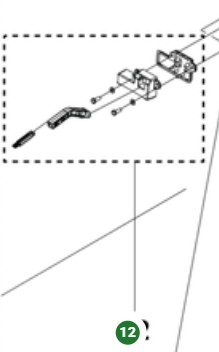 Lever Assy in the group Spare Parts / Spare Parts Garden Tractors / Spare parts Husqvarna TC 114 at GPLSHOP (5311482-05)