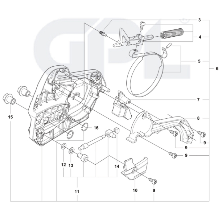 Clutch cover 564XPG in the group  at GPLSHOP (5312667-01)