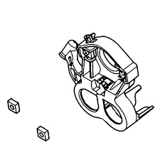 Flange Carburetor Assy 5313529-01 in the group  at GPLSHOP (5313529-01)