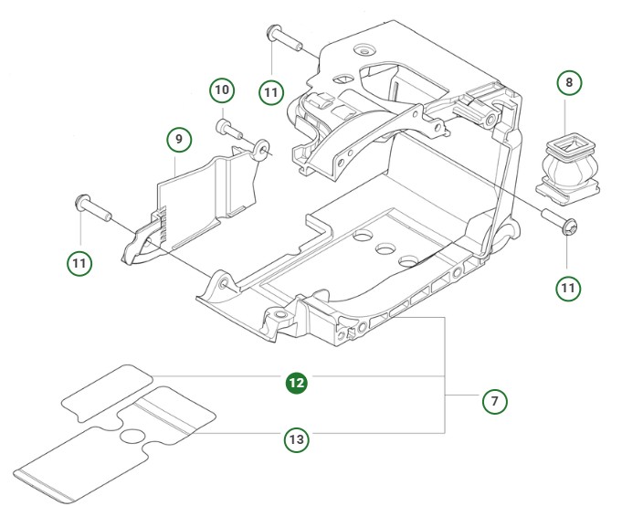 Heat Deflector Cylinder Cover in the group at GPLSHOP (5314099-01)