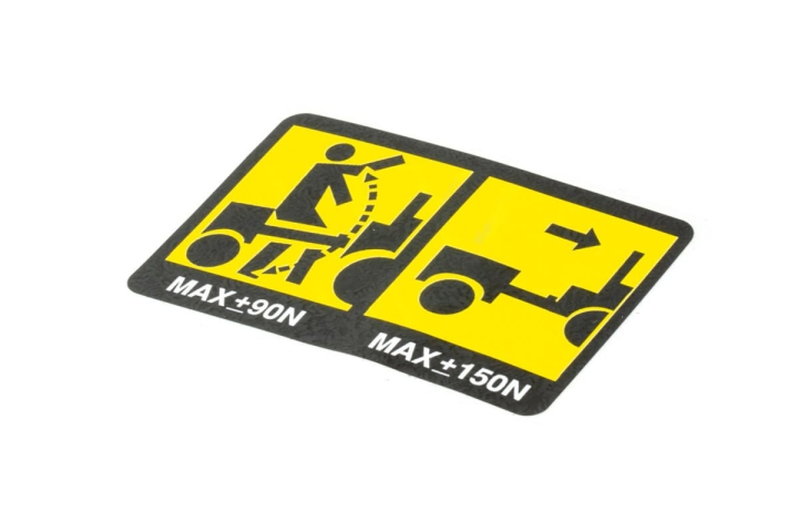 Decal in the group Spare Parts / Spare Parts Jonsered Ride-On Front Mowers / Spare parts Jonsered LT 2217 A at GPLSHOP (5321625-98)