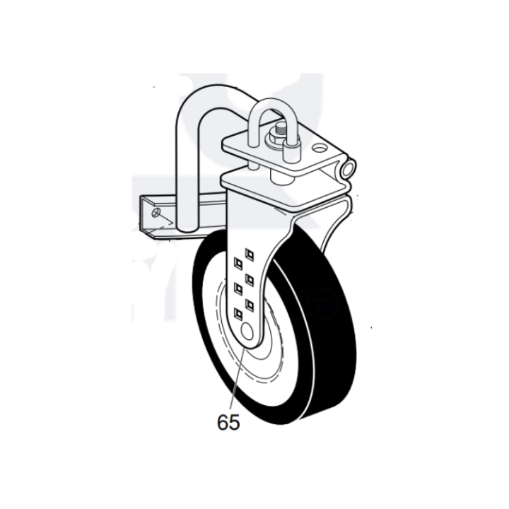 Wheel Console 5324170-64 in the group  at GPLSHOP (5324170-64)