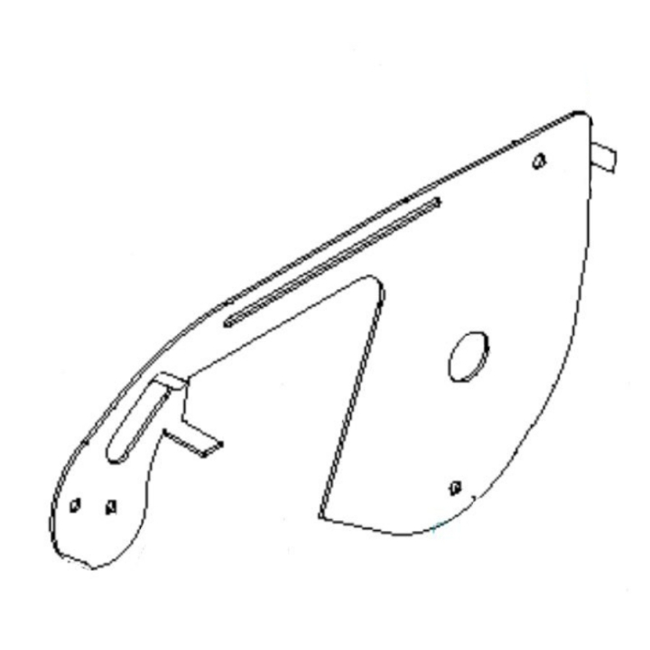 Screen 5324324-20 in the group Spare Parts / Spare parts for Husqvarna Tillers / Spare parts Husqvarna DRT 900 H at GPLSHOP (5324324-20)