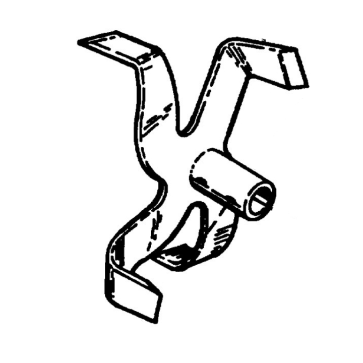 Knife cross in the group Spare Parts / Spare parts Övriga Reservdelar / Spare parts Jonsered Jordfräsar / Spare parts Jonsered RT5 at GPLSHOP (5324460-58)