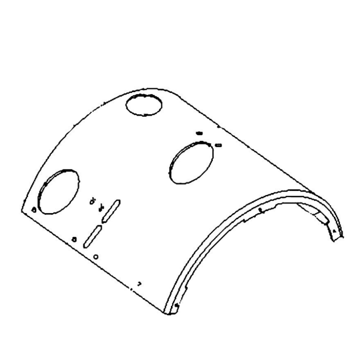 Screen 5324462-01 in the group Spare Parts / Spare parts for Husqvarna Tillers / Spare parts Husqvarna CRT 900 L at GPLSHOP (5324462-01)