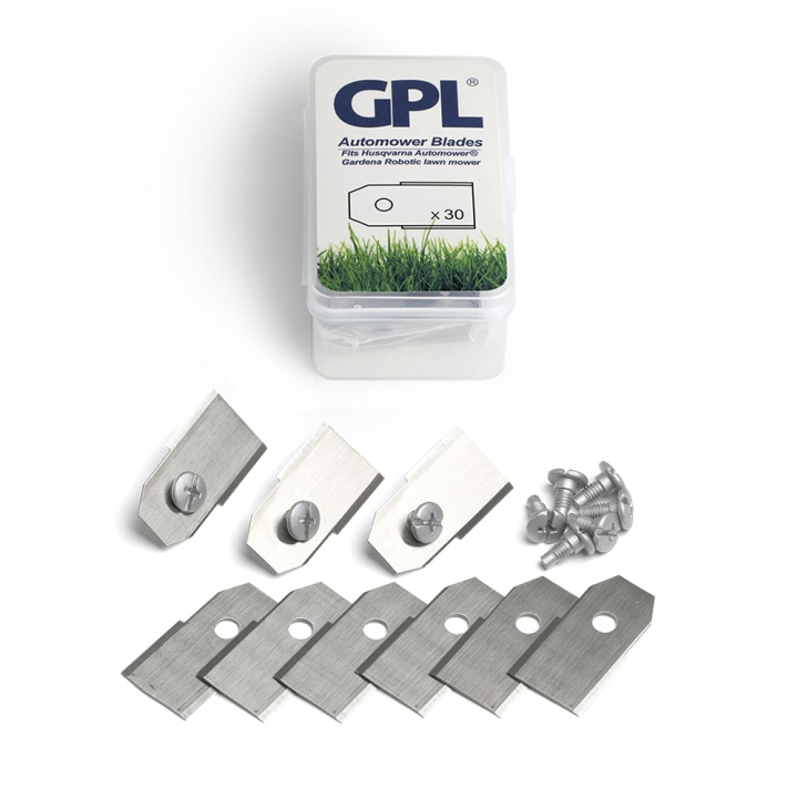Blade kit - Automower 30pcs in the group Accessories Robotic Lawn Mower / Blade kits at GPLSHOP (5351388-0130)