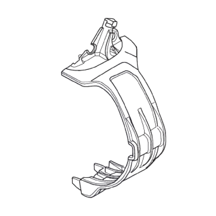 Handle holder right, D130 husq in the group Spare Parts / Spare Parts Leaf Blowers / Spare parts Husqvarna 590BTS at GPLSHOP (5352898-01)