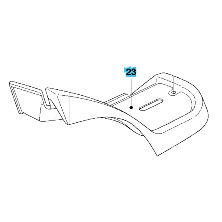 Foot mat - right in the group Spare Parts / Spare Parts Rider / Spare parts Husqvarna Rider 422 TS AWD at GPLSHOP (5354747-02)