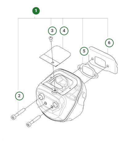 Silencer kit 564XPG in the group  at GPLSHOP (5361817-01)