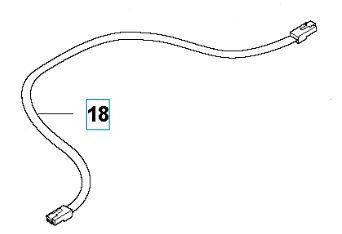 Wiring Assy Modular Jack 8/8 R 5363561-01 in the group Spare Parts Robotic Lawn Mower / Spare parts Gardena Sileno Life / Gardena Sileno Life - 2023 at GPLSHOP (5363561-01)