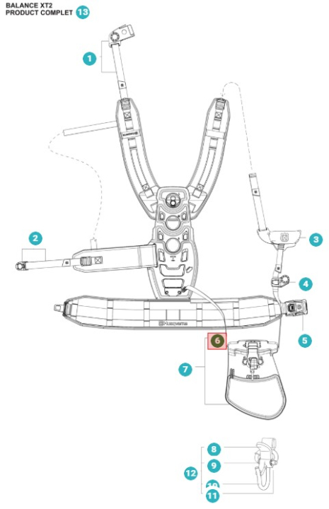 Band Pullstrap Xt2 Assy in the group at GPLSHOP (5363736-01)