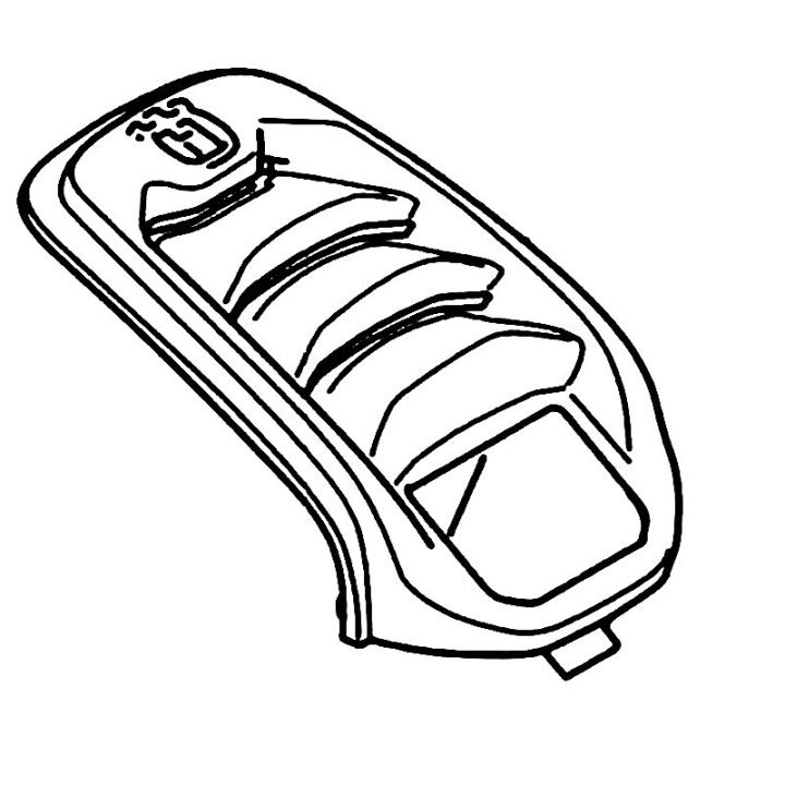 Cover Top 5365770-01 in the group Spare Parts / Spare parts Chainsaws / Spare parts Husqvarna 240i at GPLSHOP (5365770-01)