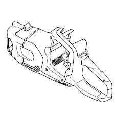Housing Assy 240I 5366631-01 in the group Spare Parts / Spare parts Chainsaws / Spare parts Husqvarna 240i at GPLSHOP (5366631-01)